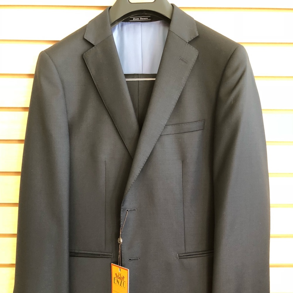 Navy Blue ENZO Suit 42-36